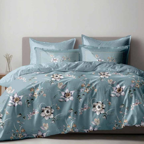 Florida Vistara (Bedding) AC Comforter Set with King Size Bedsheet & Coordinated Pillow Covers